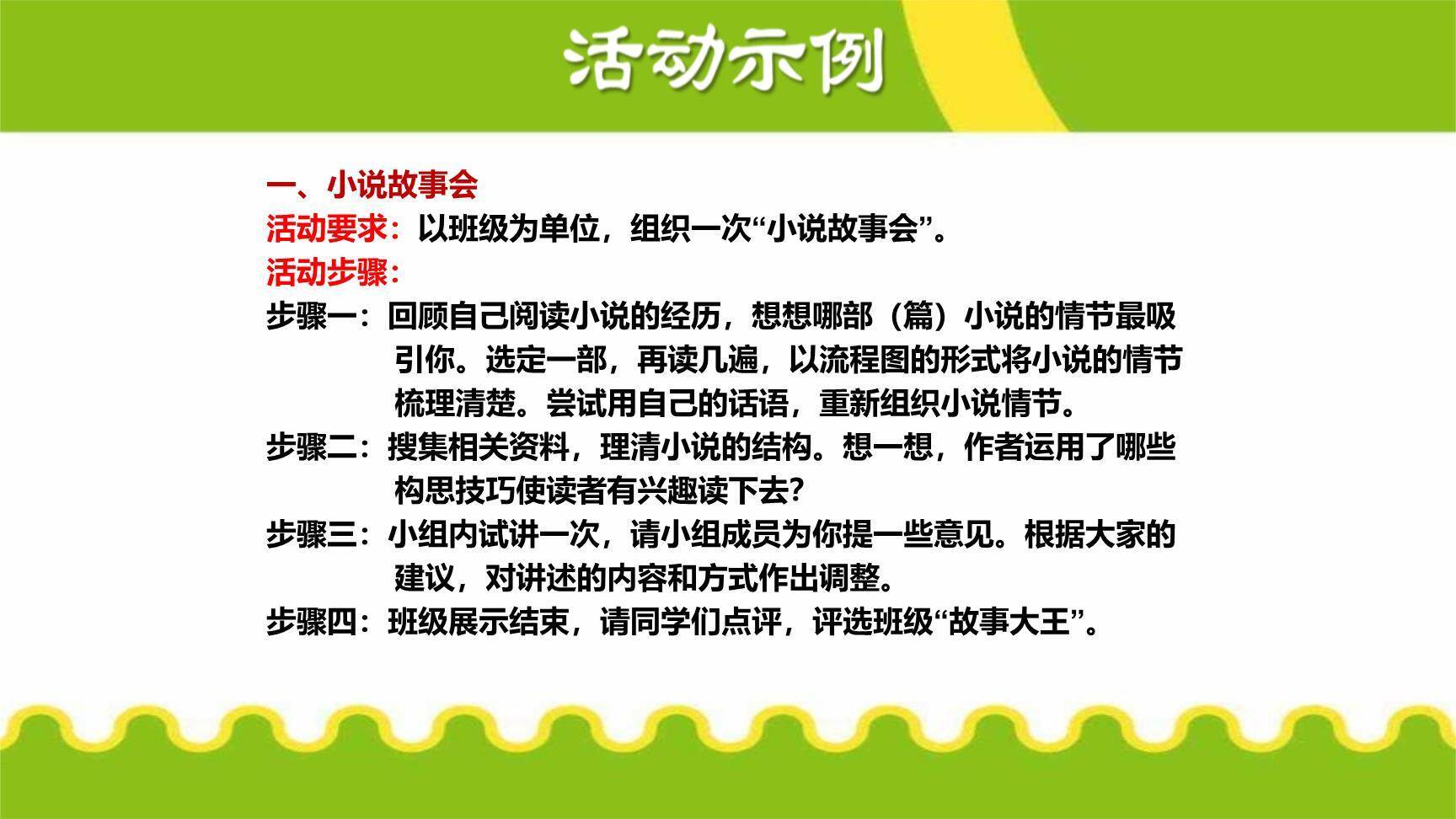 走进小说天地PPT课件28
