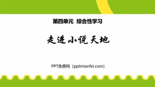 走进小说天地PPT课件20