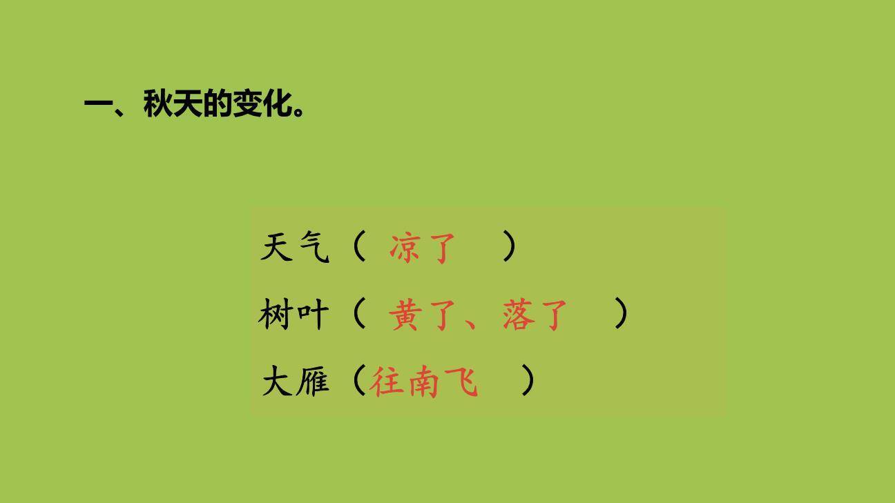 秋天PPT课件第二课时8