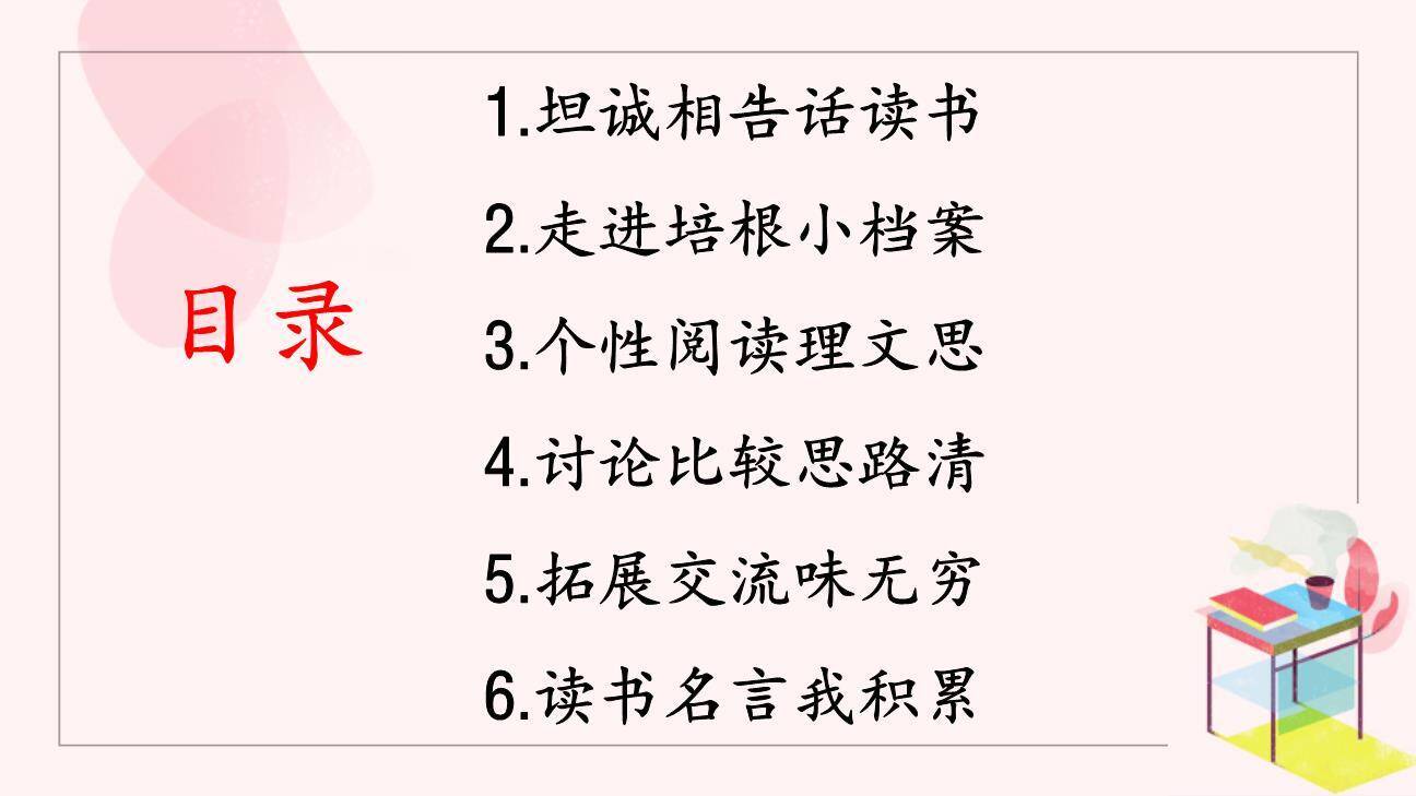 谈读书PPT课件13