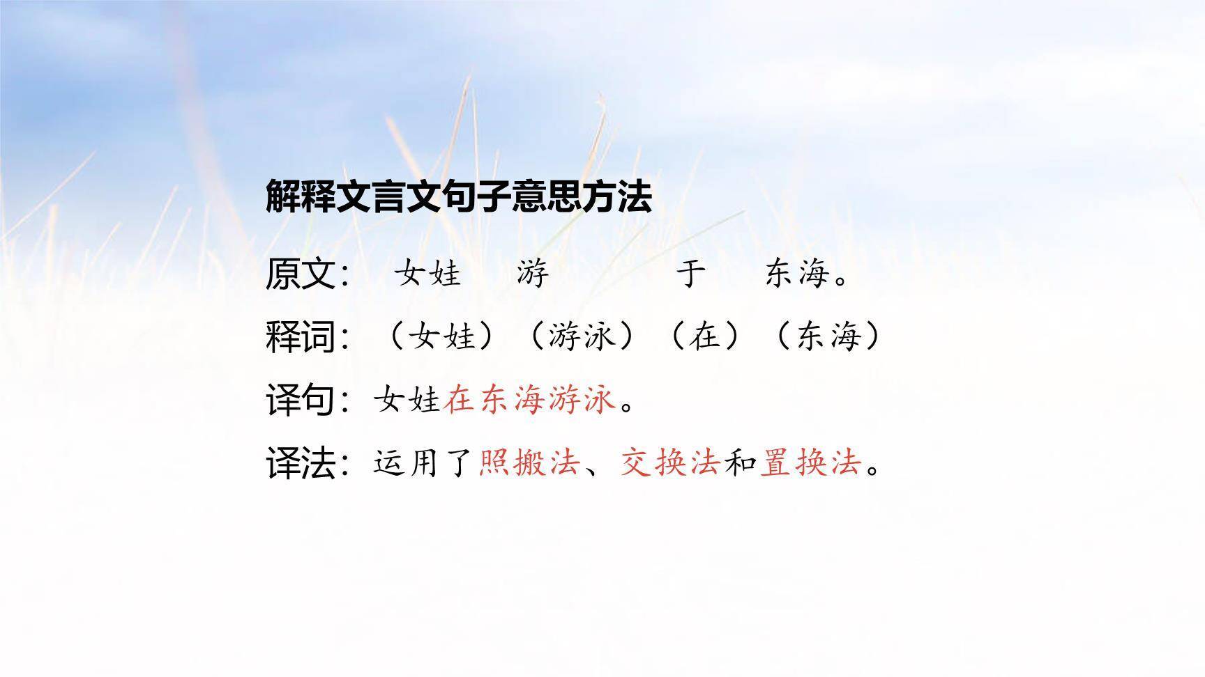 精卫填海PPT课件51