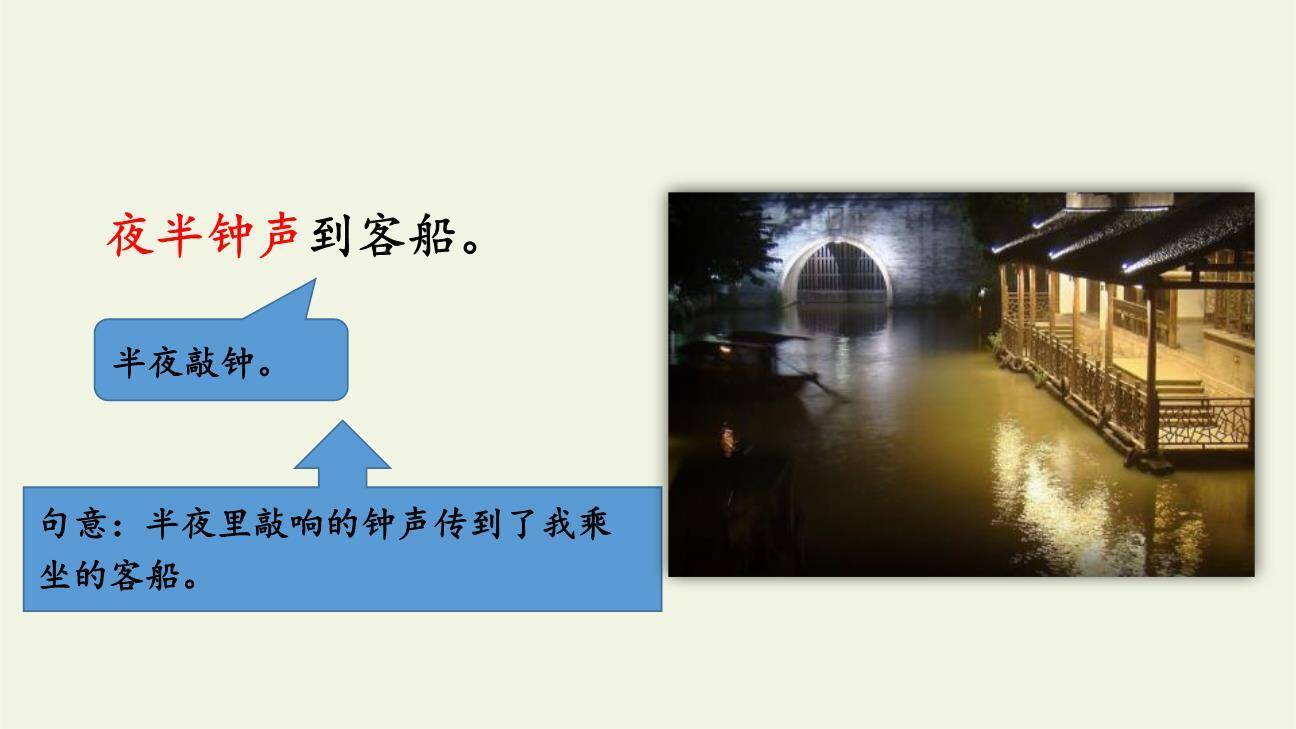 枫桥夜泊PPT课件12