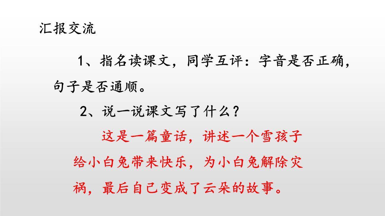 雪孩子PPT课件77