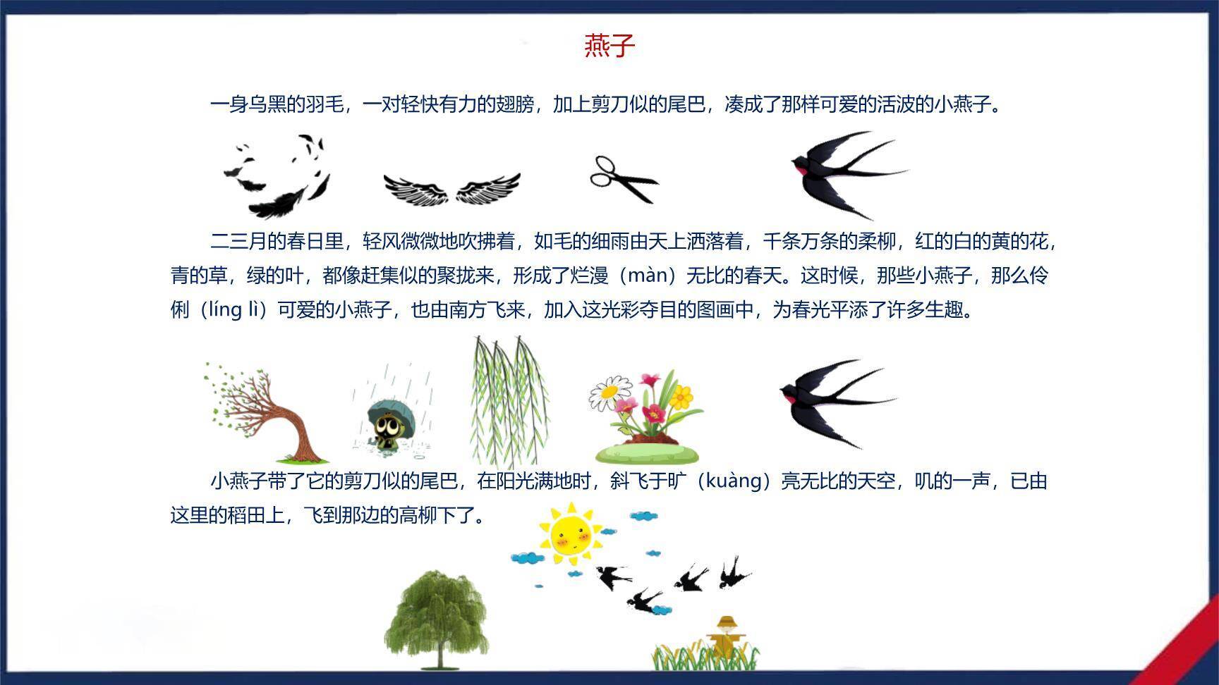 燕子PPT课件27