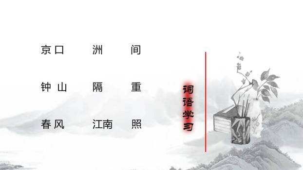 泊船瓜洲PPT课件15