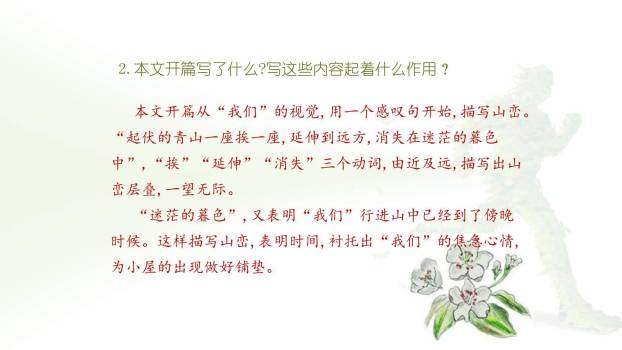 驿路梨花PPT课件25