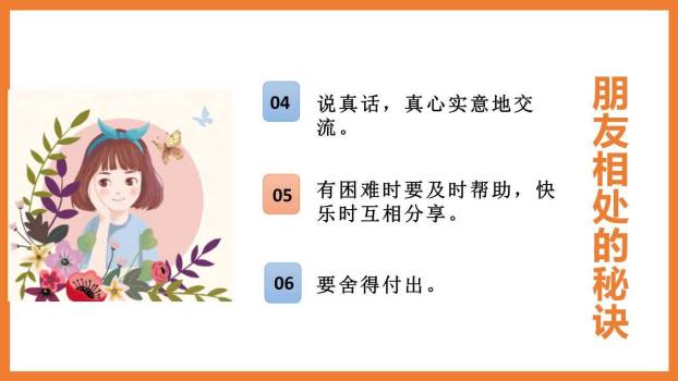 朋友相处的秘诀PPT课件55
