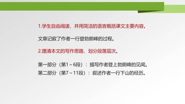 登勃朗峰PPT课件21