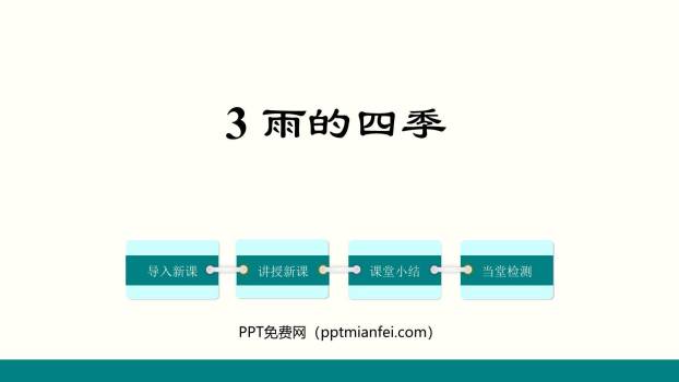 雨的四季PPT课件20