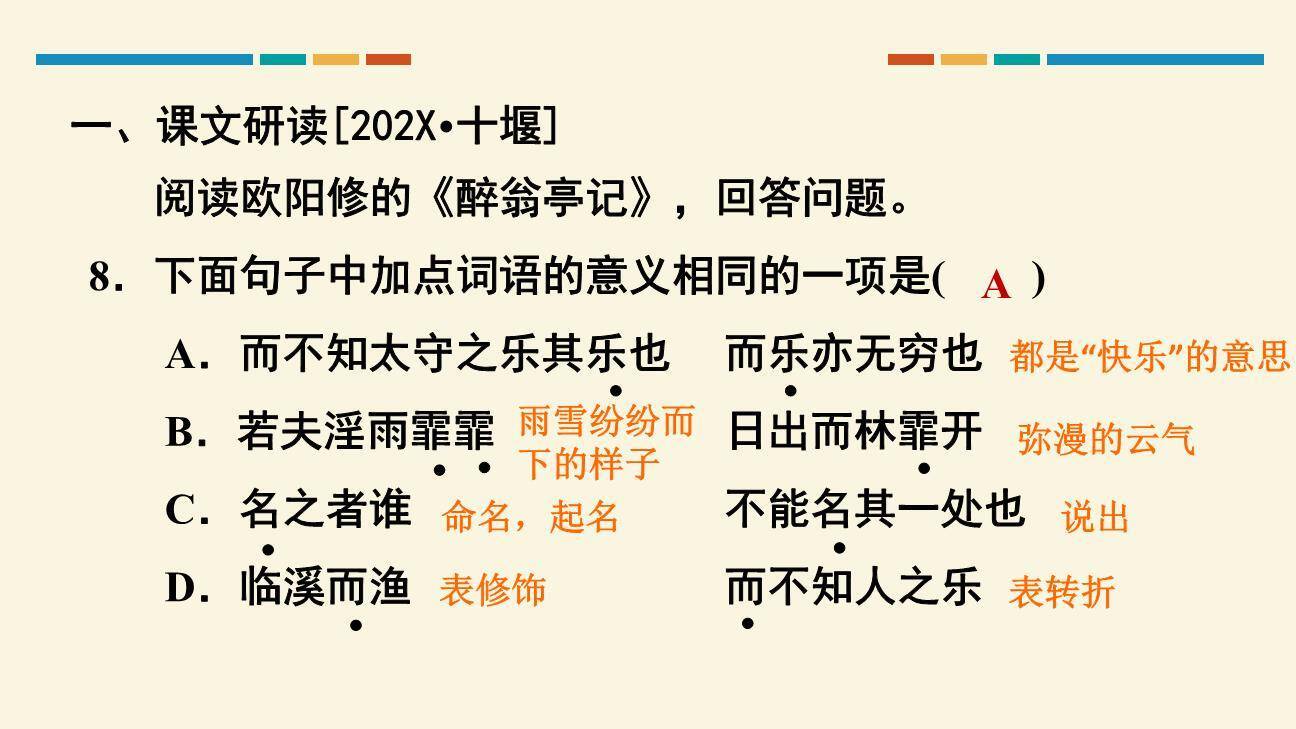 醉翁亭记PPT课件51