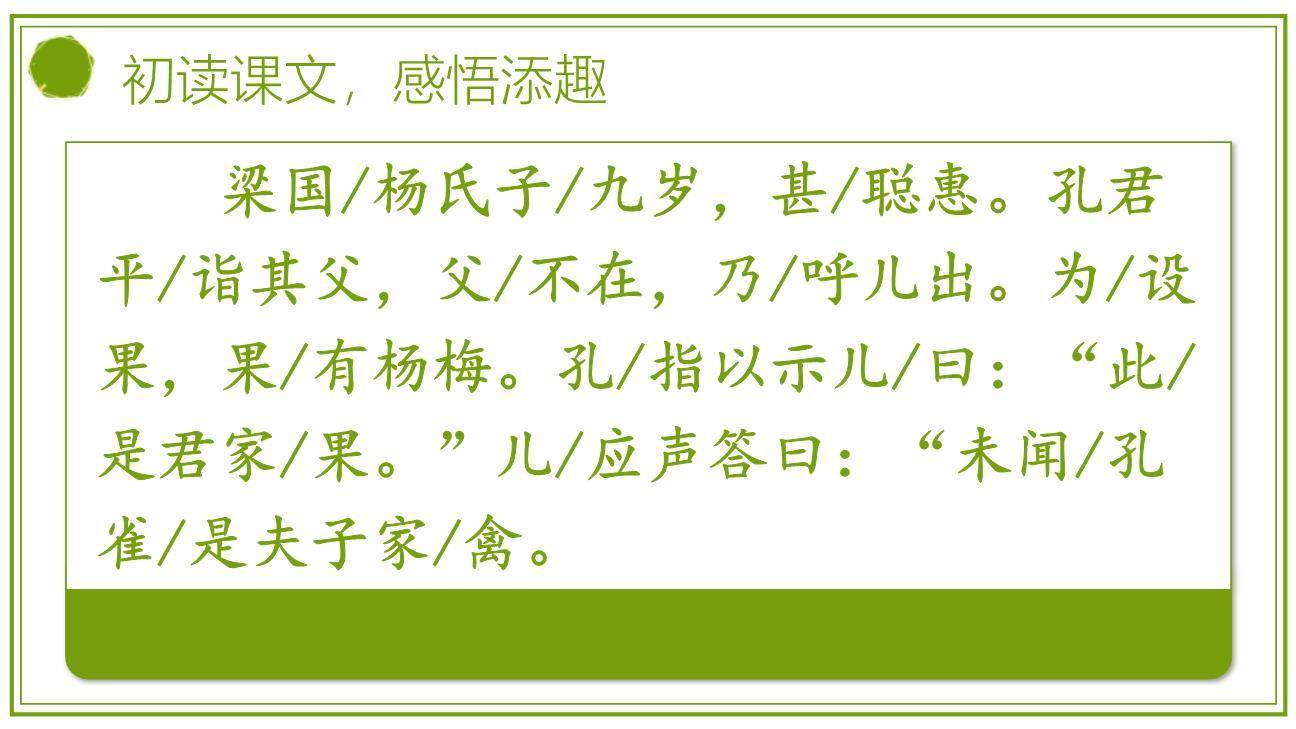 杨氏之子PPT课件57