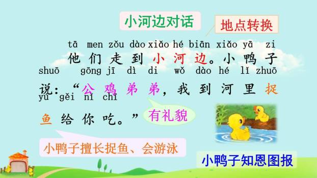 小公鸡和小鸭子PPT课件89