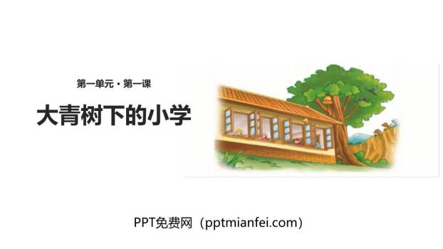 大青树下的小学PPT课件30