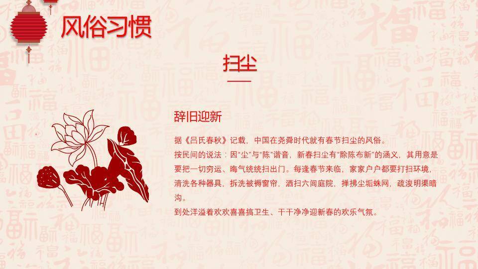 传统窗格纹春节文化科普教学PPT3