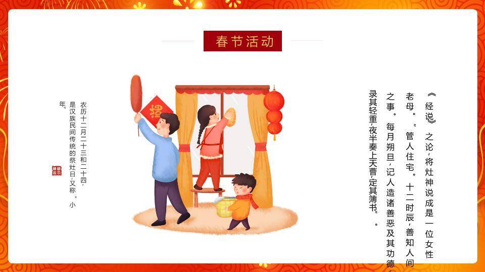 对联门柱菱形春节习俗科普PPT5