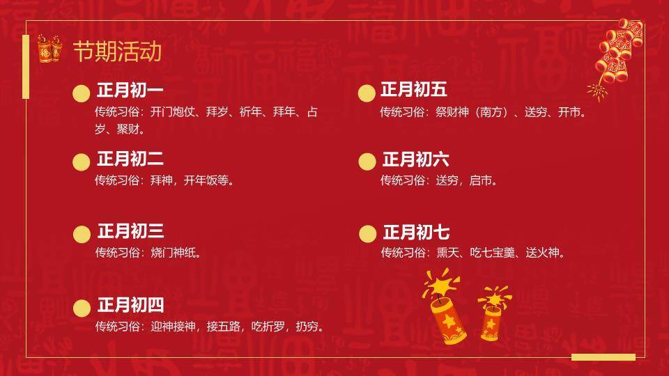 蛇娃鞭炮金币除夕介绍PPT6