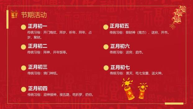 蛇娃鞭炮金币除夕介绍PPT6