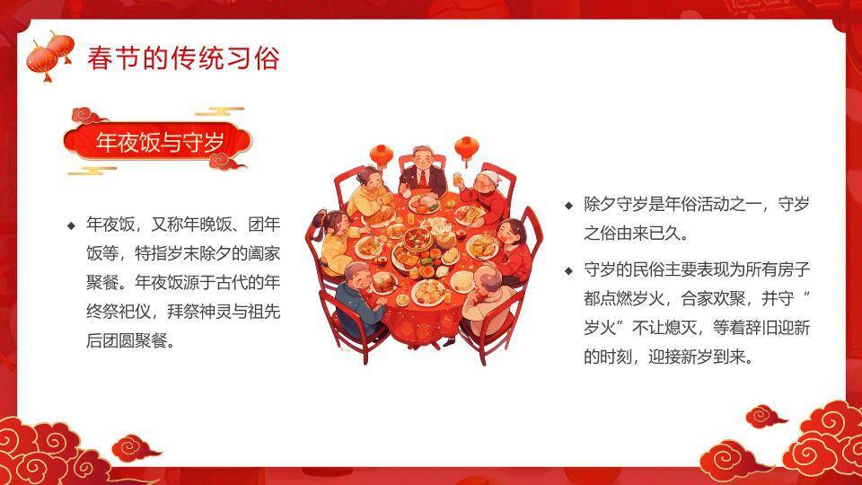 立体大字门楼雪景春节通用PPT9