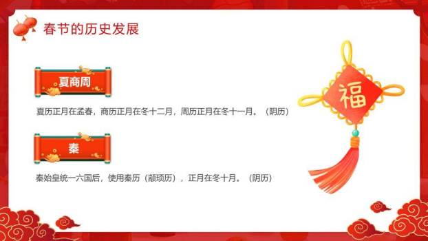 立体大字门楼雪景春节通用PPT1