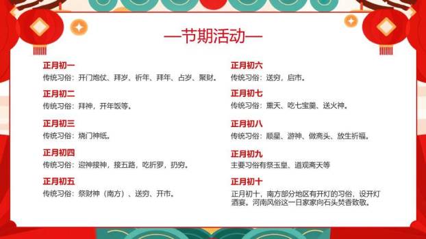 Q版小马迎福马年主题班会PPT6