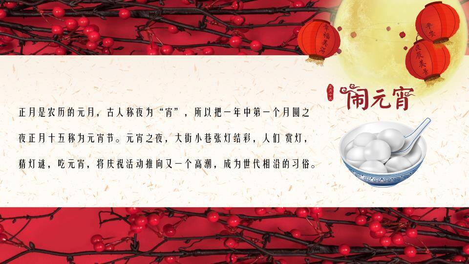 舞狮猪过大年节日宣传PPT9