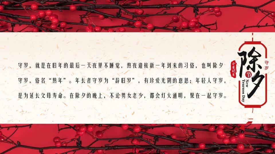 舞狮猪过大年节日宣传PPT5