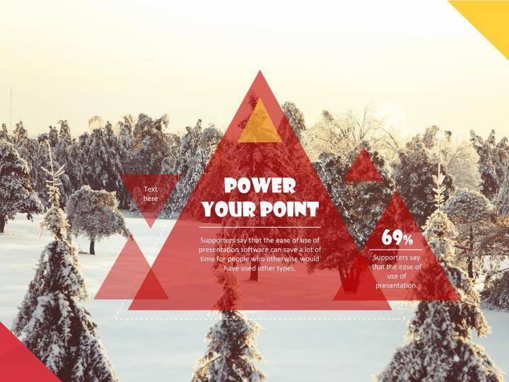 JI-00010扁平化喜庆圣诞节PPT模板8