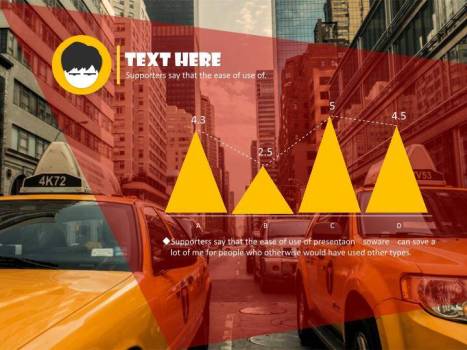 JI-00010扁平化喜庆圣诞节PPT模板2