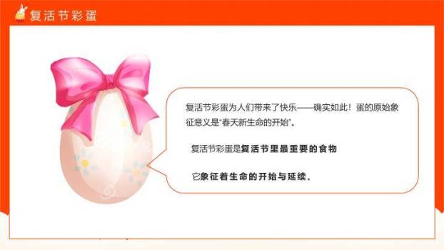 JI-00011缤纷彩蛋复活节PPT模板1