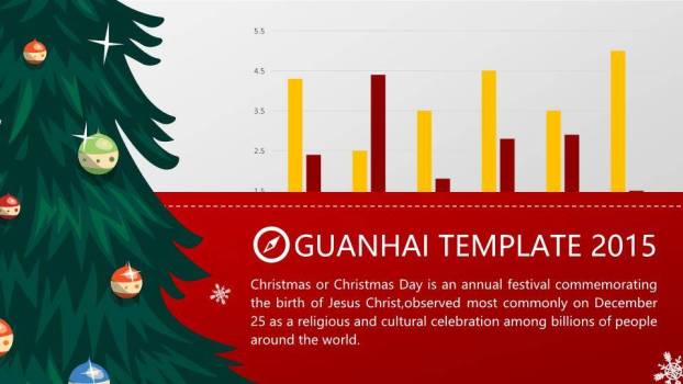 JI-00016超精美收费级圣诞节PPT模板8