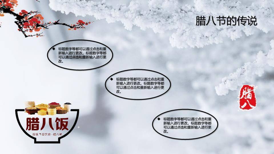 JI-00020传统节日腊八节介绍PPT模板5