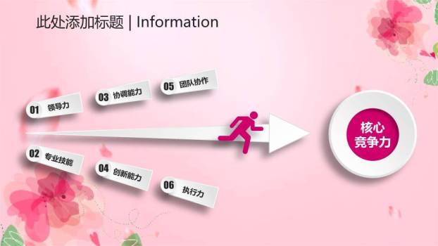 JI-00042动态粉色系妇女节PPT模板5