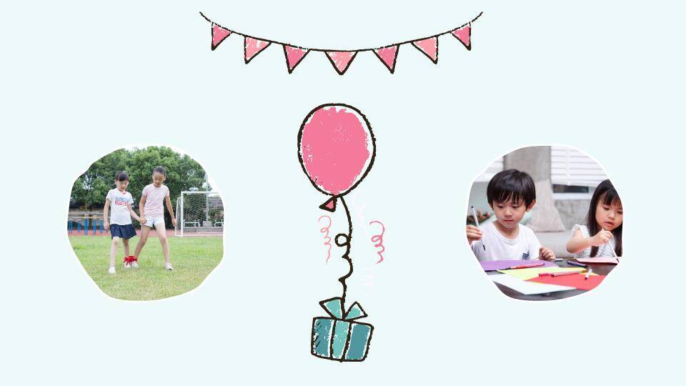 JI-00057儿童节亲子活动展示PPT模板3