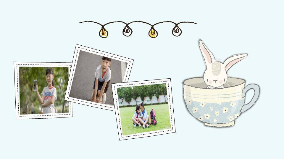 JI-00057儿童节亲子活动展示PPT模板5