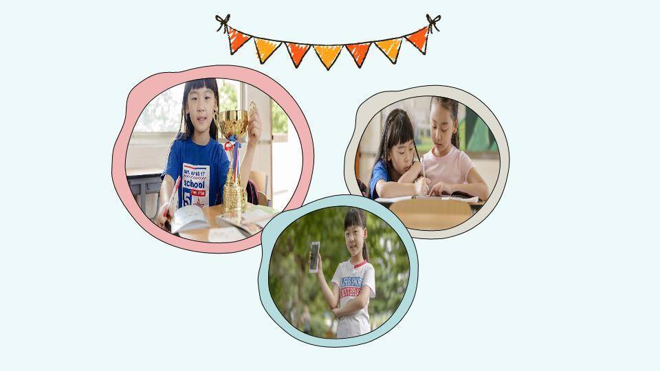 JI-00057儿童节亲子活动展示PPT模板6