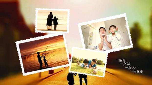 JI-00064父爱如山PPT3