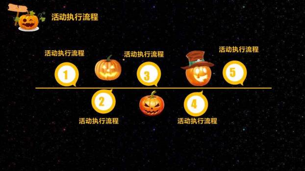 JI-000109黑色万圣节活动方案PPT模板8