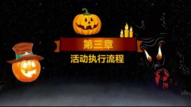 JI-000109黑色万圣节活动方案PPT模板5
