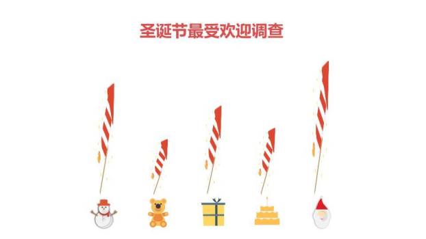 JI-000131简洁扁平化圣诞节主题PPT模板3