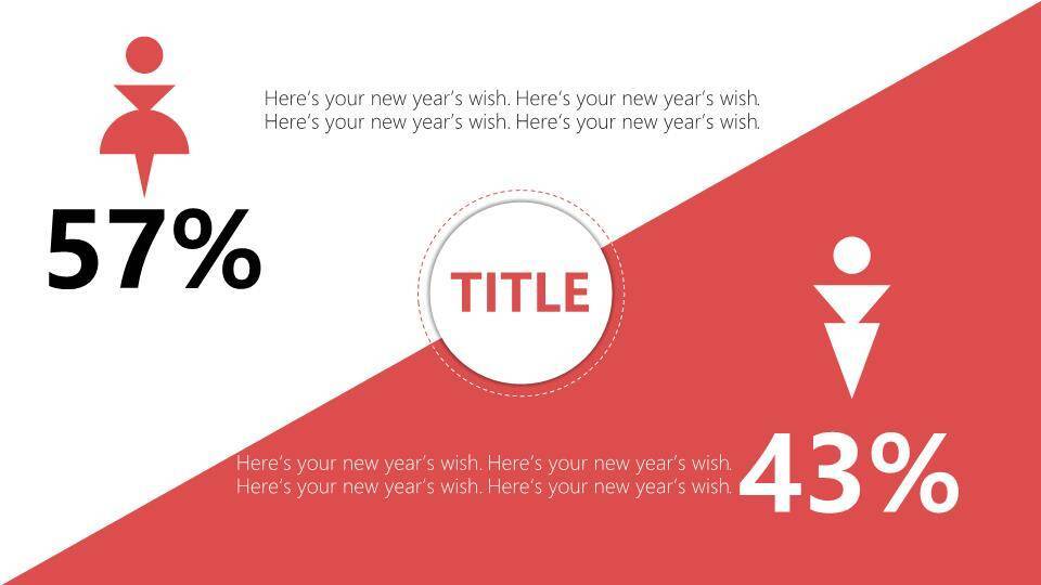 JI-000131简洁扁平化圣诞节主题PPT模板4