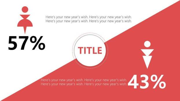 JI-000131简洁扁平化圣诞节主题PPT模板4