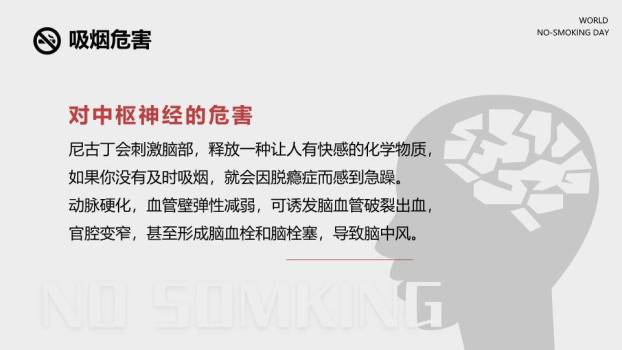 JI-000141戒烟世界无烟日PPT模板6