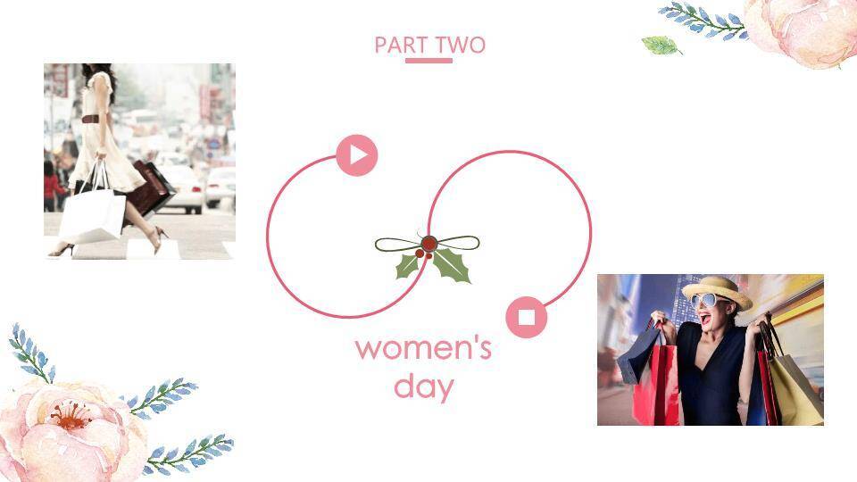 JI-000145精美动态妇女节PPT模板4