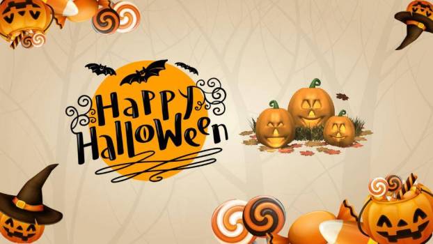 JI-000147精美动态万圣节主题PPT模板9