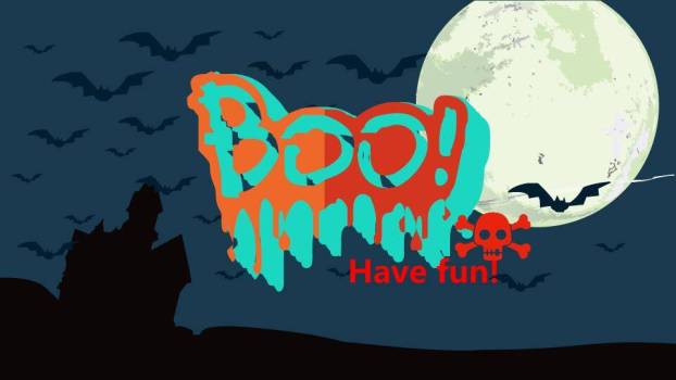 JI-000149精美搞怪万圣节主题PPT模板1