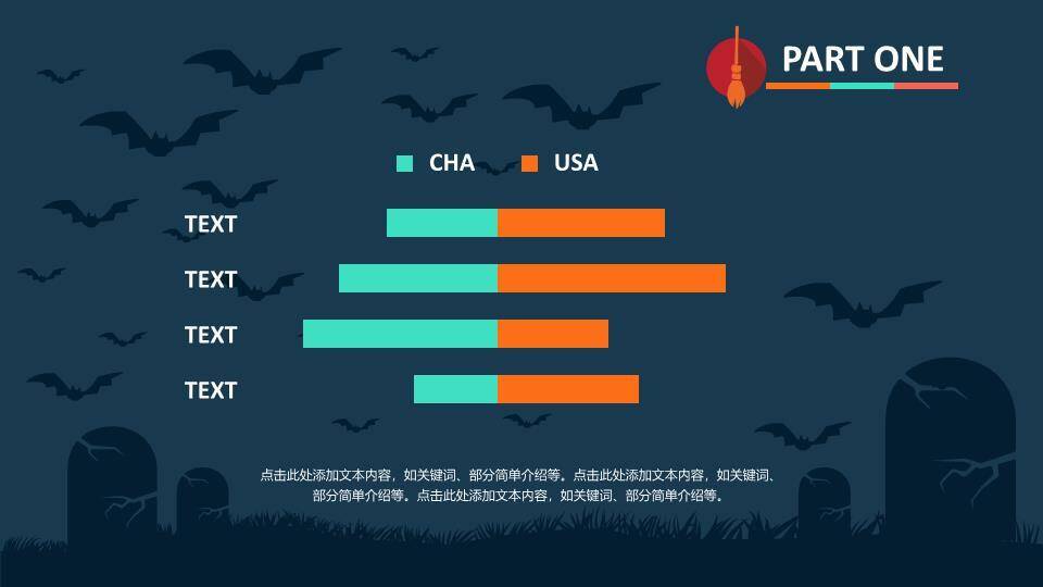 JI-000149精美搞怪万圣节主题PPT模板5