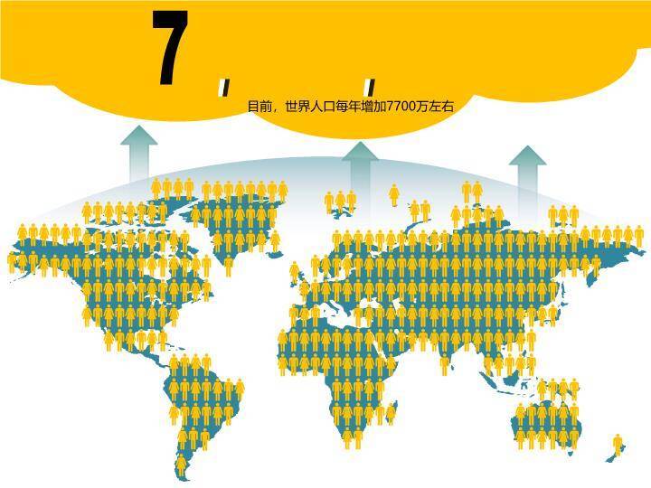 JI-000157精品世界人口日宣传PPT模板9