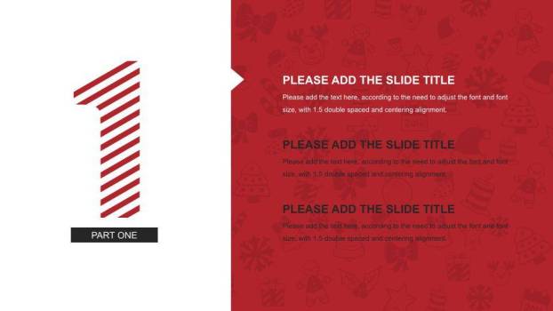 JI-000161卡通扁平化圣诞节PPT模板6