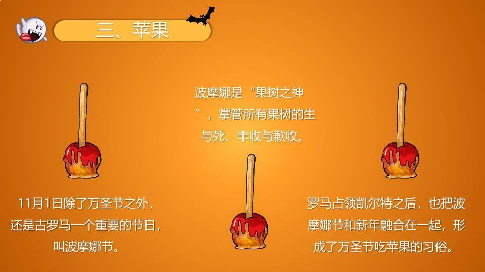 JI-000184可爱卡通万圣节介绍PPT模板9