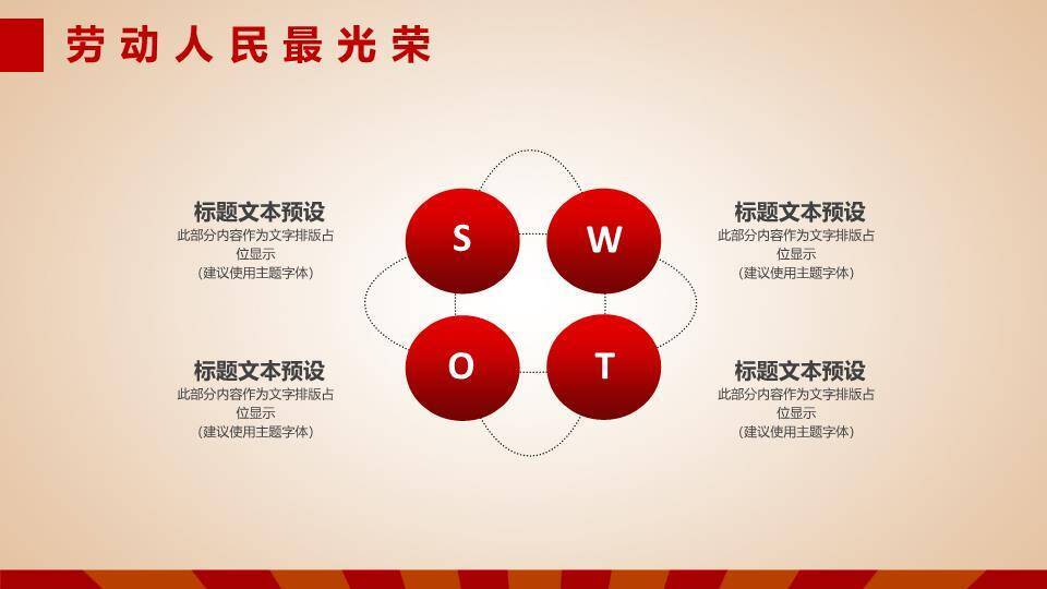 JI-000201劳动节主题班会课件PPT模板2